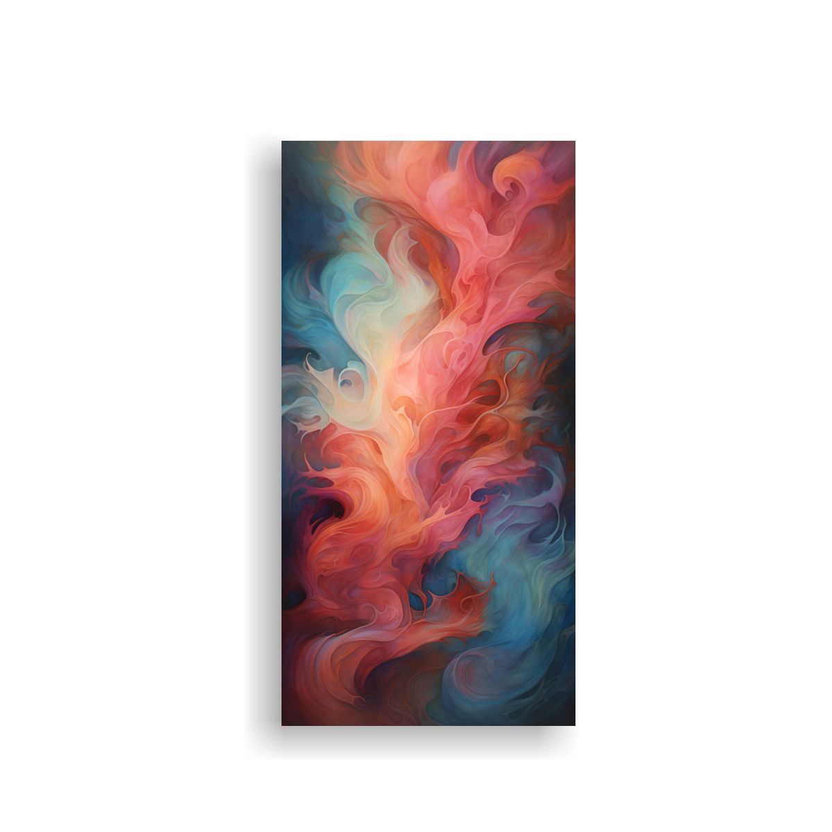 GENERICO - Cuadro Abstracto Con Remolinos De Viento 80x160 Cm