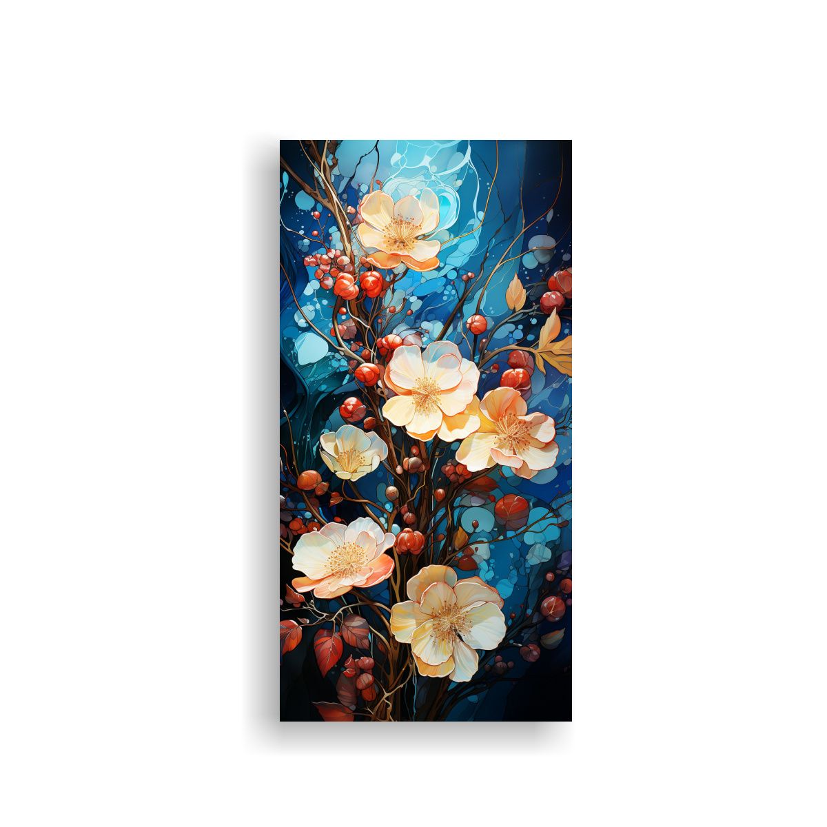 GENERICO - Pinturas Decorativas De Estilo Neonoir Con árbol 80x160 Cm