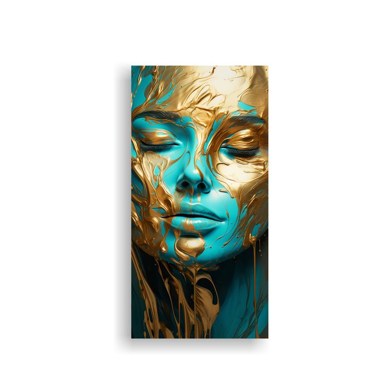 GENERICO - Arte Dibujo Clásico De Estilo Oro Claro Y 70x140 Cm
