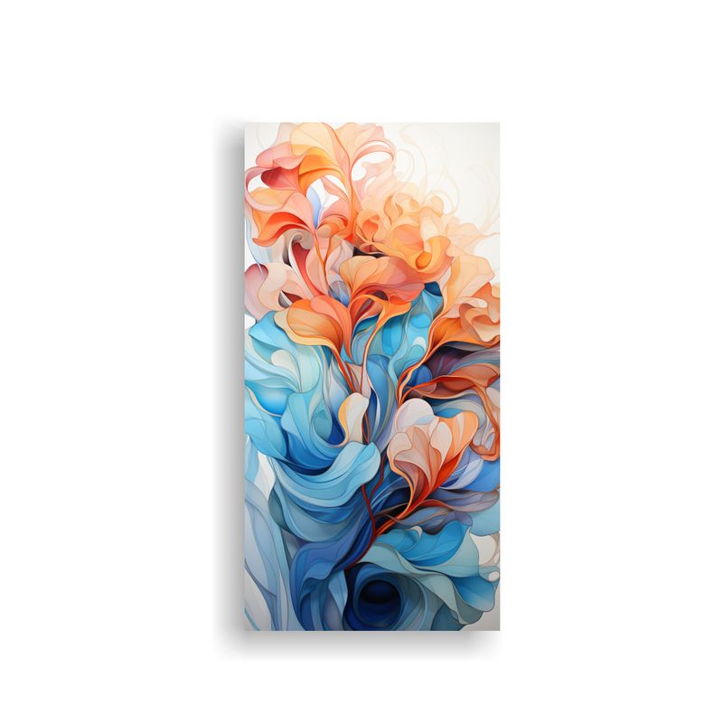 GENERICO - Arte Espectacular Dormitorio Abstracto Vibrante 70x140 Cm