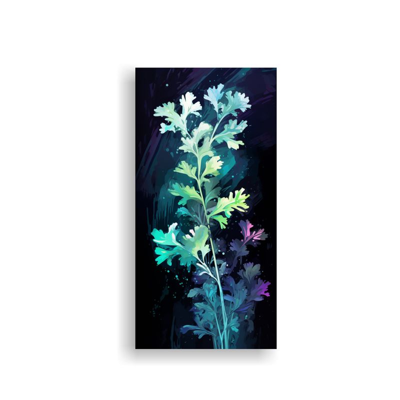 GENERICO - Cuadro Vanguardia De Colores Vibrantes Con 30x60 Cm