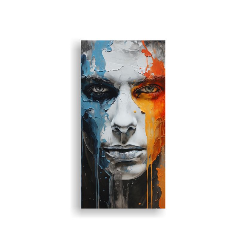 GENERICO - Pinturas Decorativas Urbanas Con Contornos 80x160 Cm