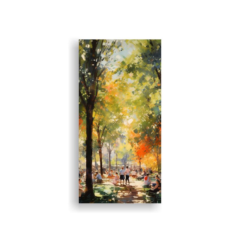 GENERICO - Pintura De Decoración Brillante De Un Bullicioso 20x40 Cm