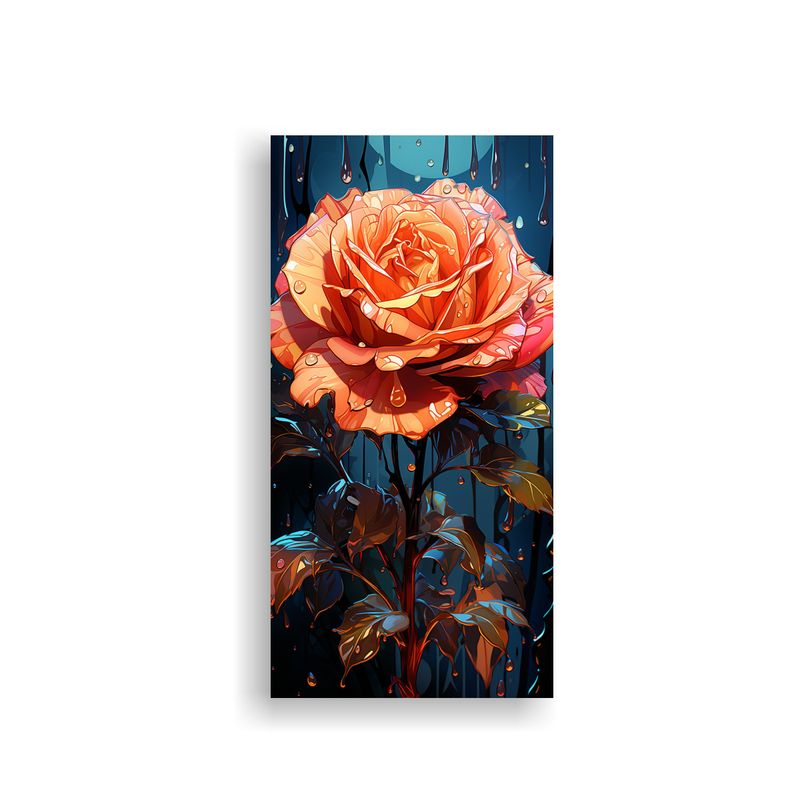 GENERICO - Pintura De Pared Inspiración Naturaleza Viva Con 80x160 Cm
