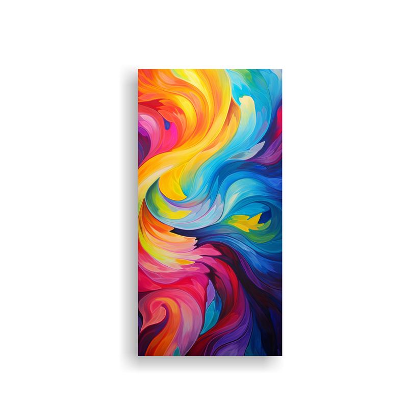 GENERICO - Arte De Pared Vitalidad Whirling Patrones 40x80 Cm