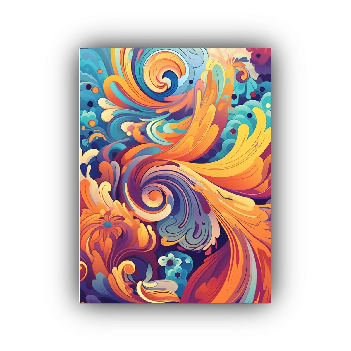 GENERICO - Cuadro De Arte De Pared Creativa Sanrao 780 80x120 Cm