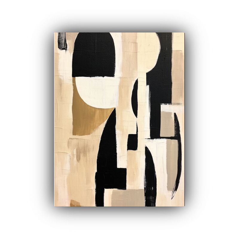 GENERICO - Tela Abstracta De Matisse En Bastidor Resistente 80x120 Cm