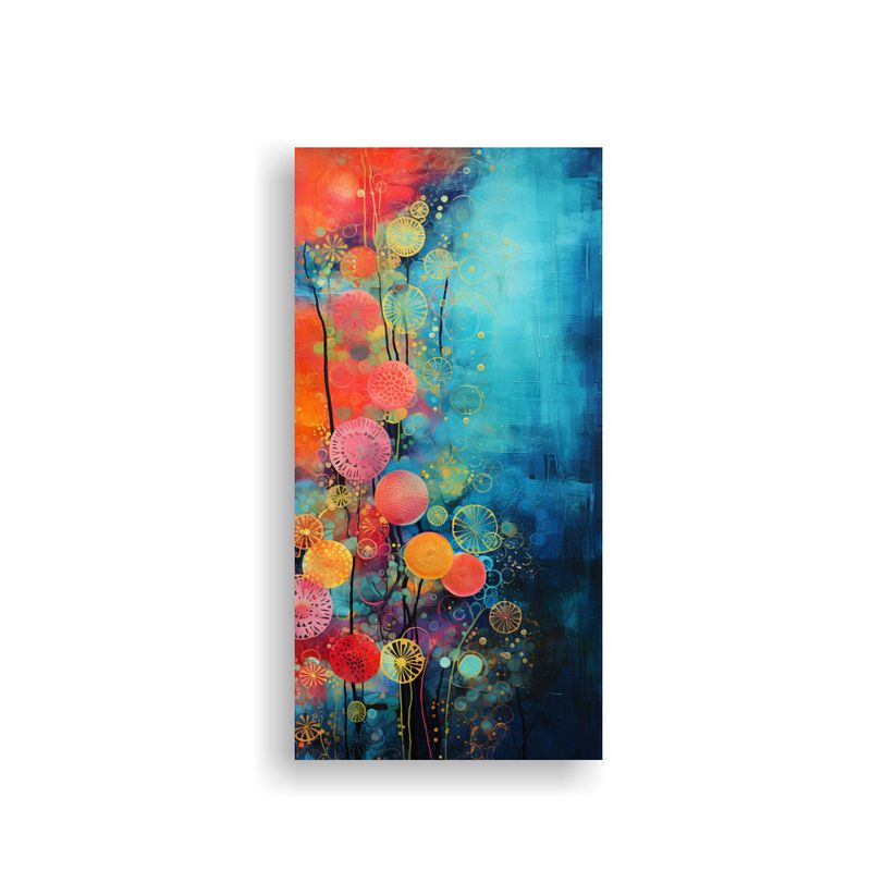 GENERICO - Pinturas Decorativas De Tela En Bastidor Modernos 50x100 Cm