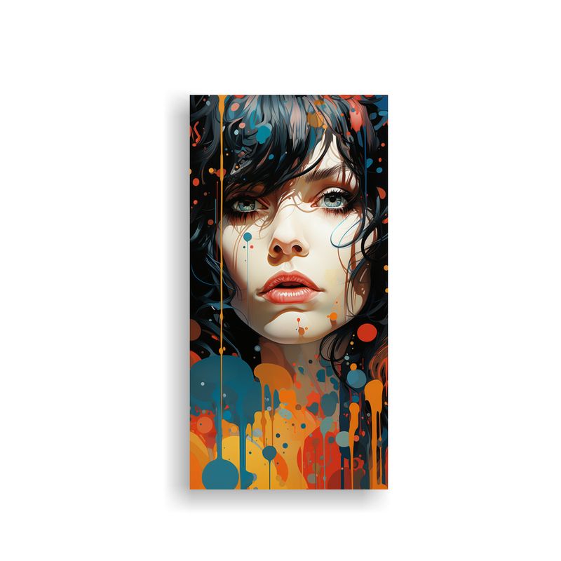 GENERICO - Pintura Decorativa De Tela En Bastidor Con Estilo 30x60 Cm