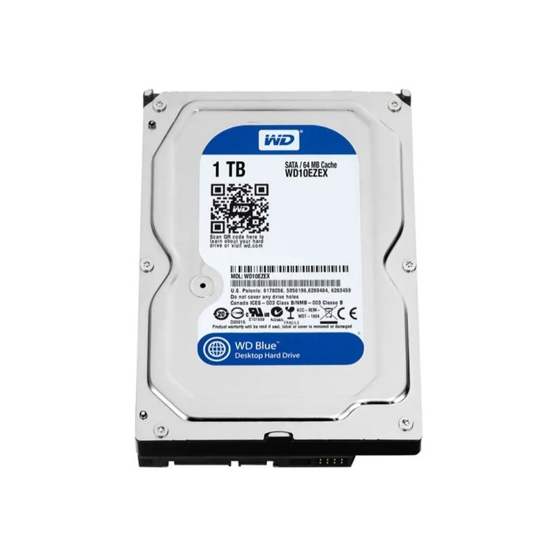 WESTER DIGITAL - DISCO DURO  WESTERN DIGITAL  1 TB 3.5" Pulgadas Reacondicionado