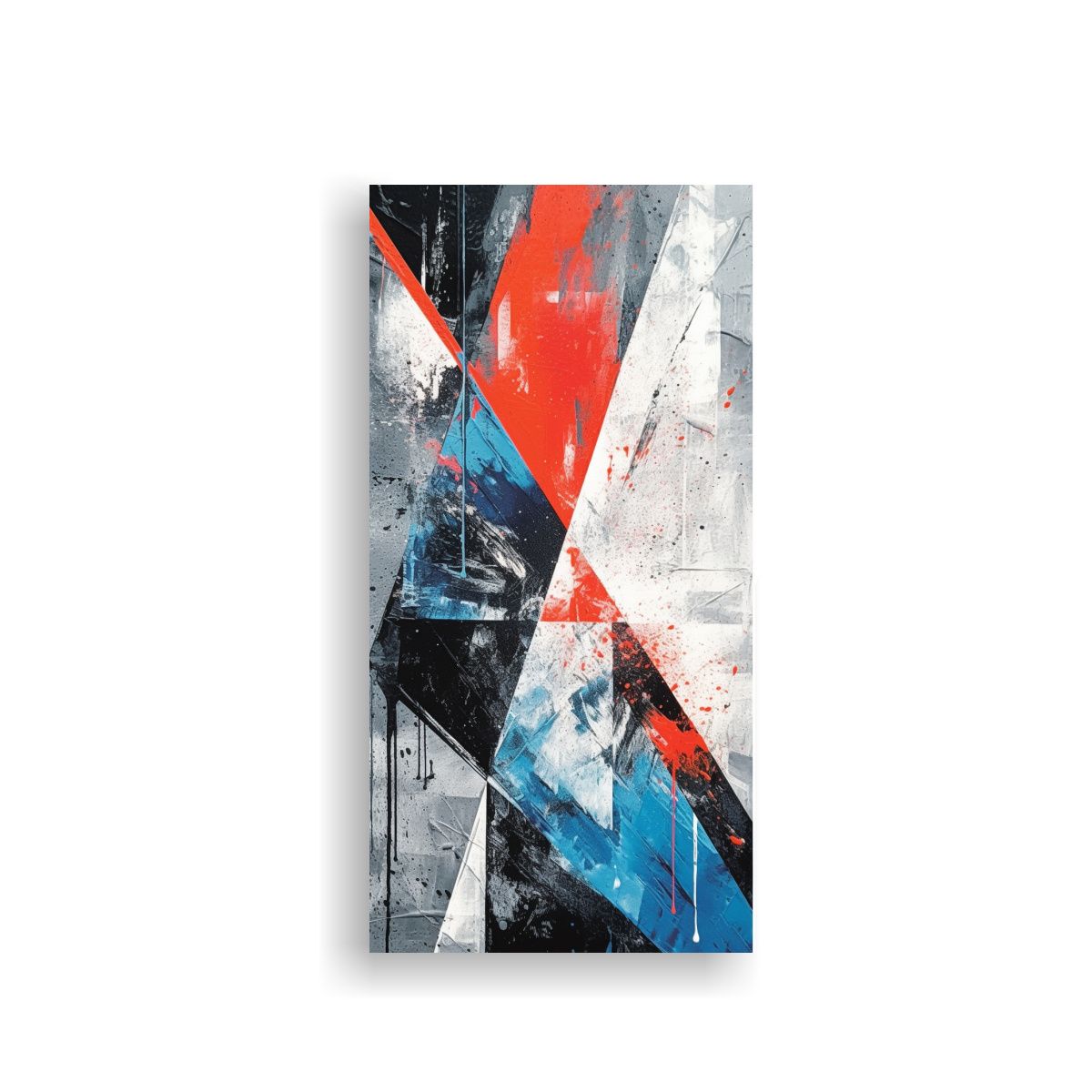 GENERICO - Cuadro Decorativo Abstracto Con Pinturas En El 70x140 Cm