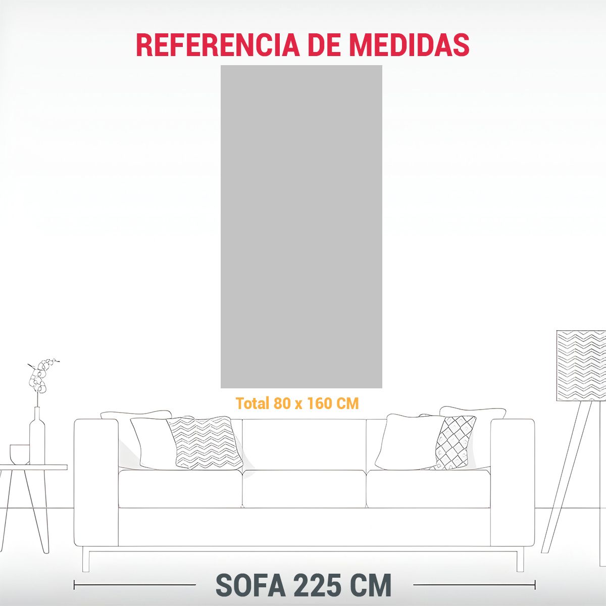 GENERICO - Paisaje Urbano Impresionista Capturando El 80x160 Cm