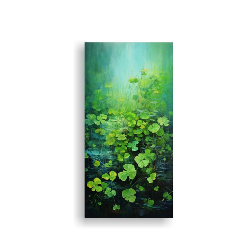 GENERICO - Pintura Abstracta Estilo óleo De Alta Calidad 60x120 Cm