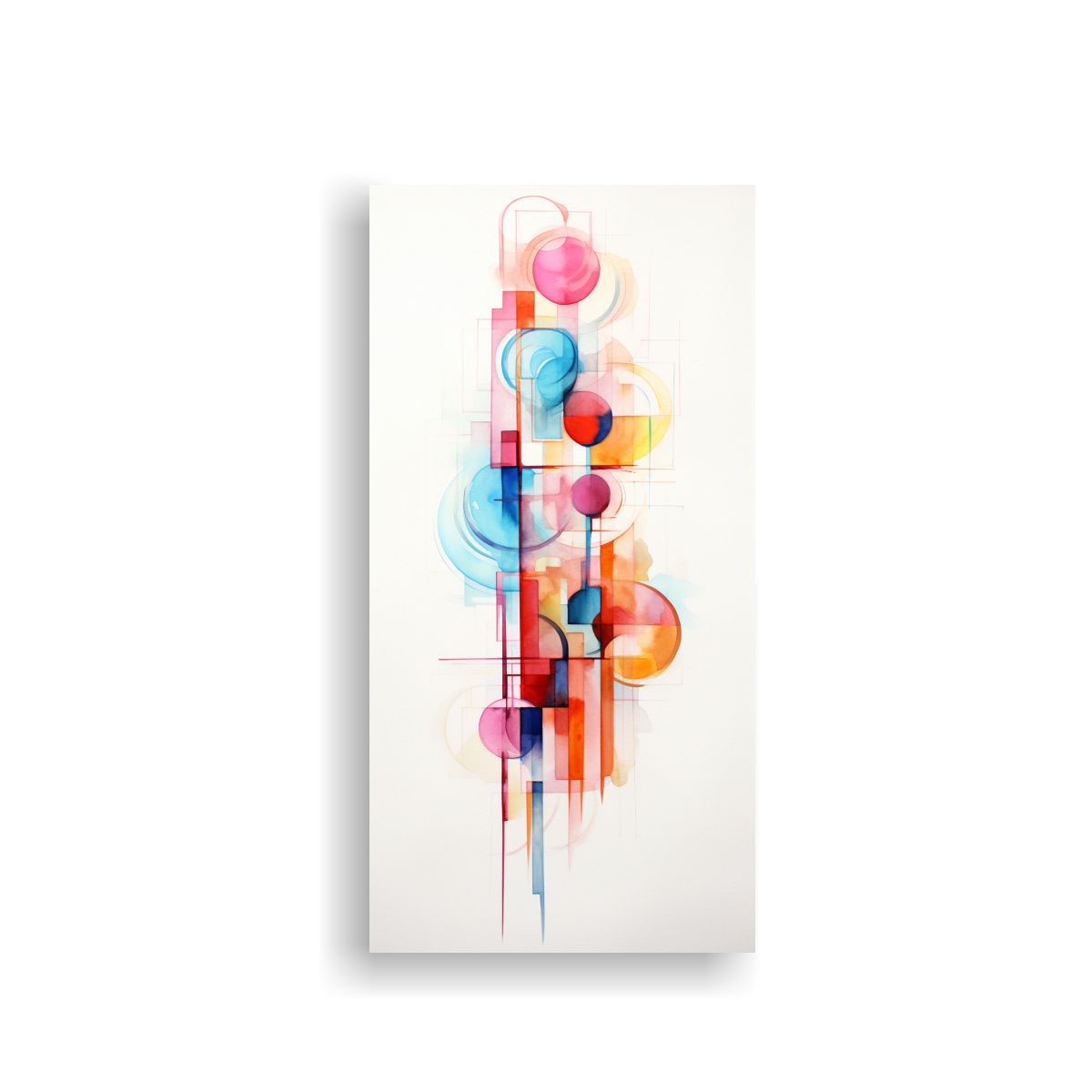 GENERICO - Cuadros Abstractos De Movimiento Para Cocina Arte 30x60 Cm