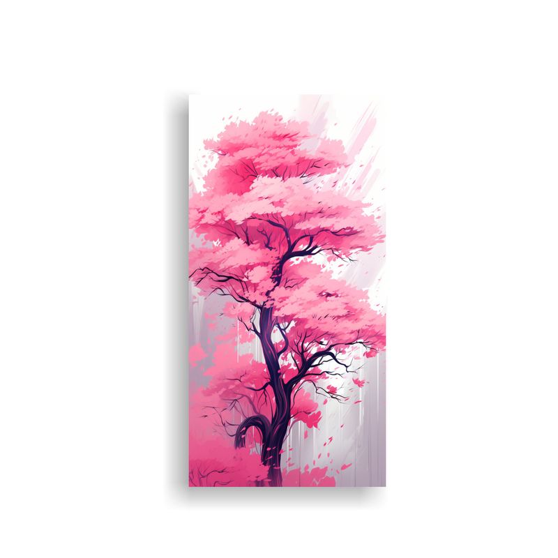 GENERICO - Pinturas Decorativas De árboles De Arce En Tonos 60x120 Cm