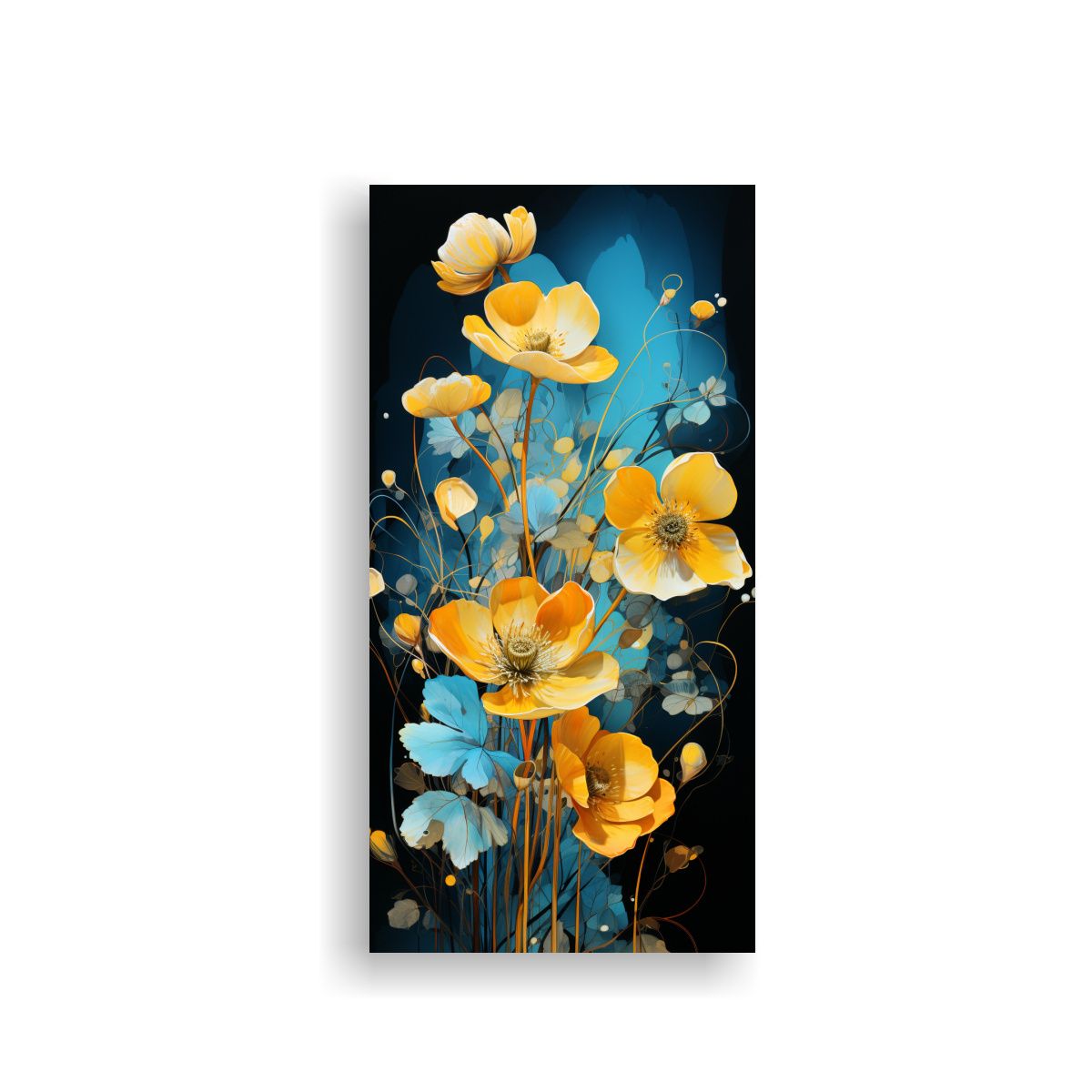 GENERICO - Cuadro De Arte De Pared Tema Neonoir Con Una 70x140 Cm