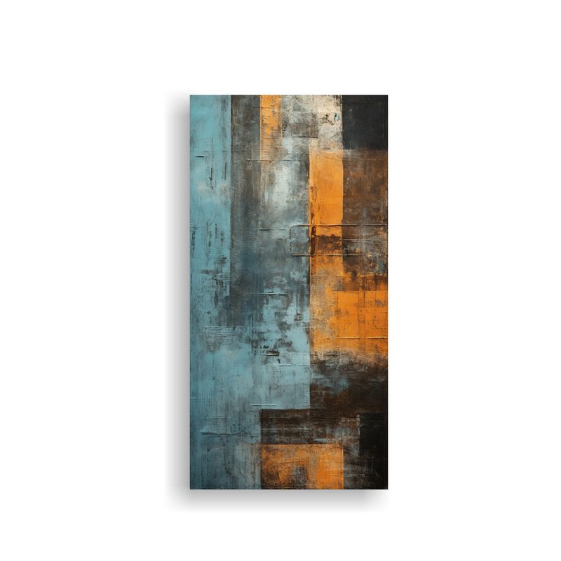 GENERICO - Pintura Decorativa Gráfica Con Textura Grunge 70x140 Cm