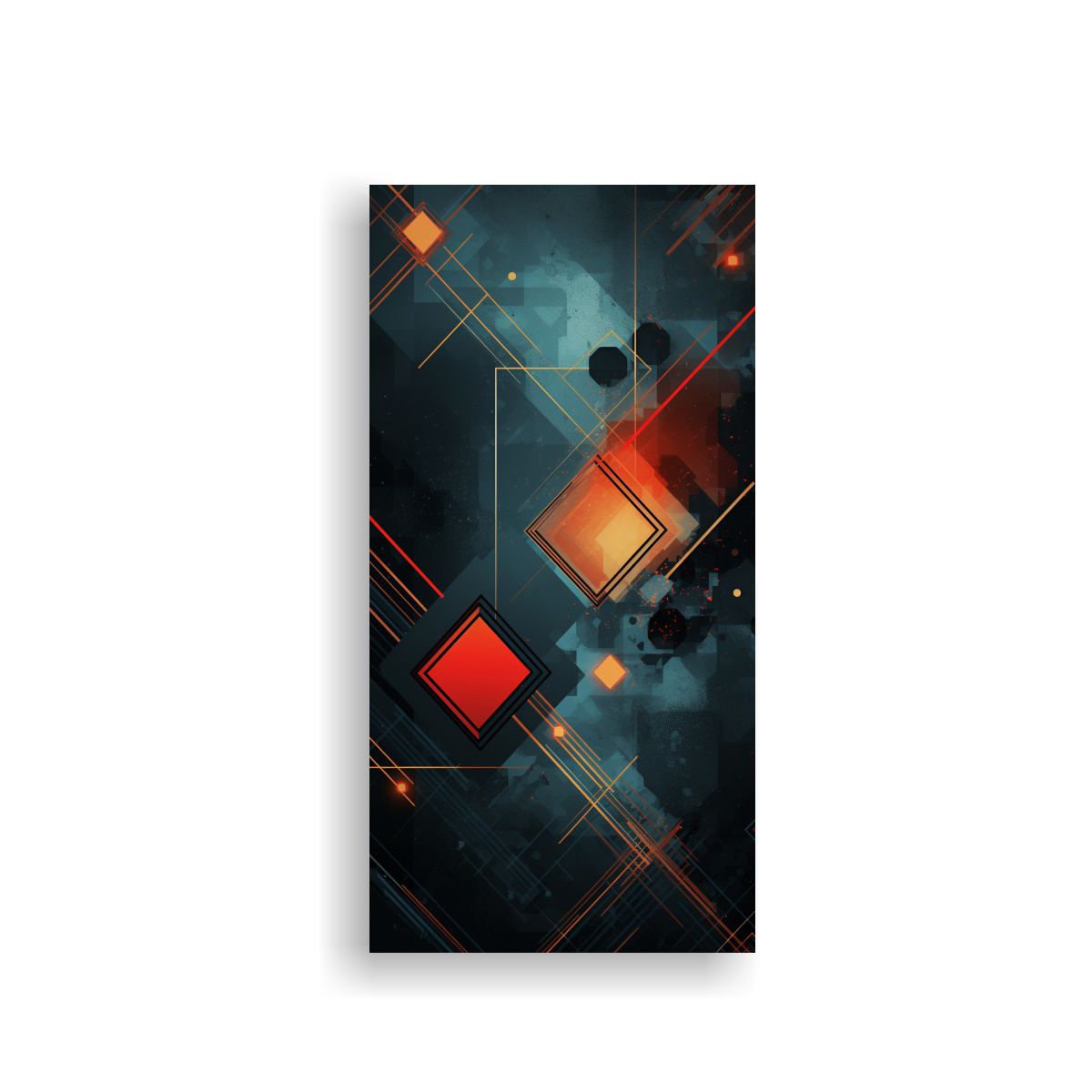 GENERICO - Pinturas Abstractas Para Decorar Tu Dormitorio 30x60 Cm