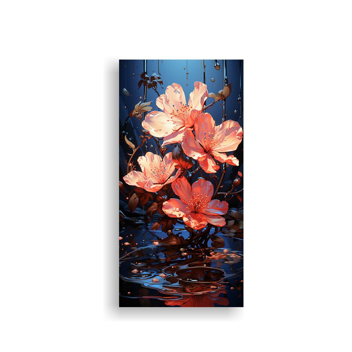 GENERICO - Pintura De época Arte Vanguardia Dibujo De Una 70x140 Cm