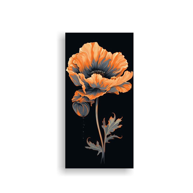 GENERICO - Cuadro Decorativo De Lienzo Xeo Elegante Con 20x40 Cm