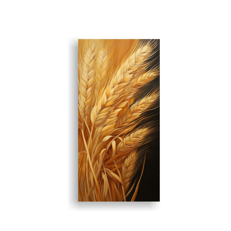 GENERICO - Pintura Abstracta De Granos De Arroz Con Estilo 40x80 Cm