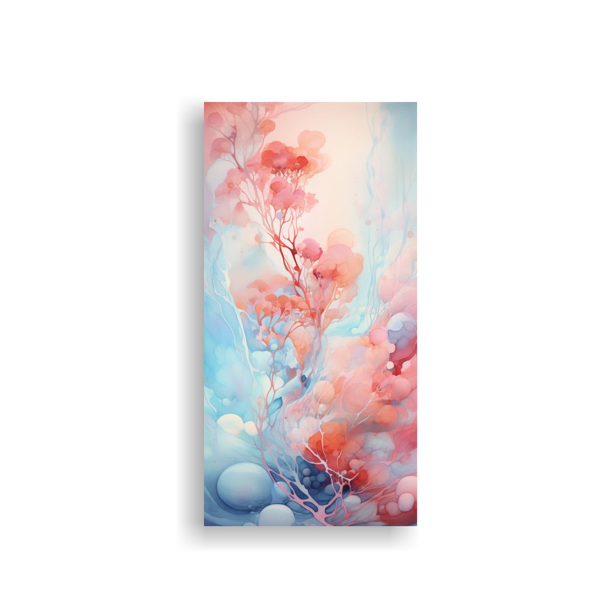 GENERICO - Cuadro Movimiento Clásico Surreal Abstracto En 30x60 Cm