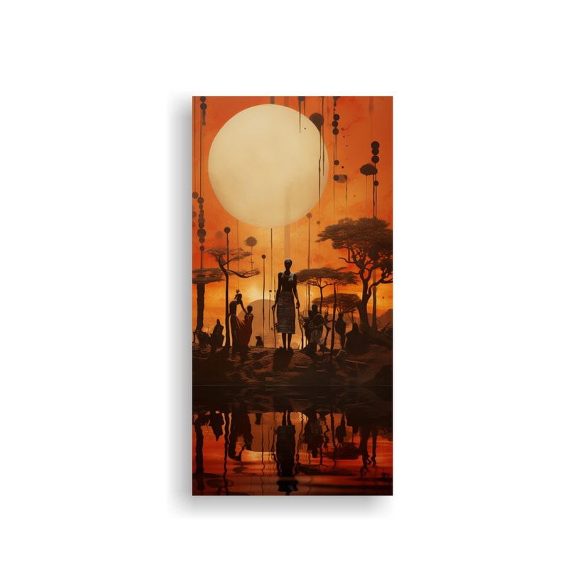 GENERICO - Pinturas Decorativas De La Sala Inspiradas En La 70x140 Cm