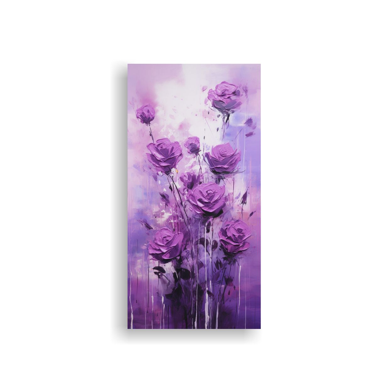 GENERICO - Pintura En Lienzo Estilo Composición Patron 30x60 Cm