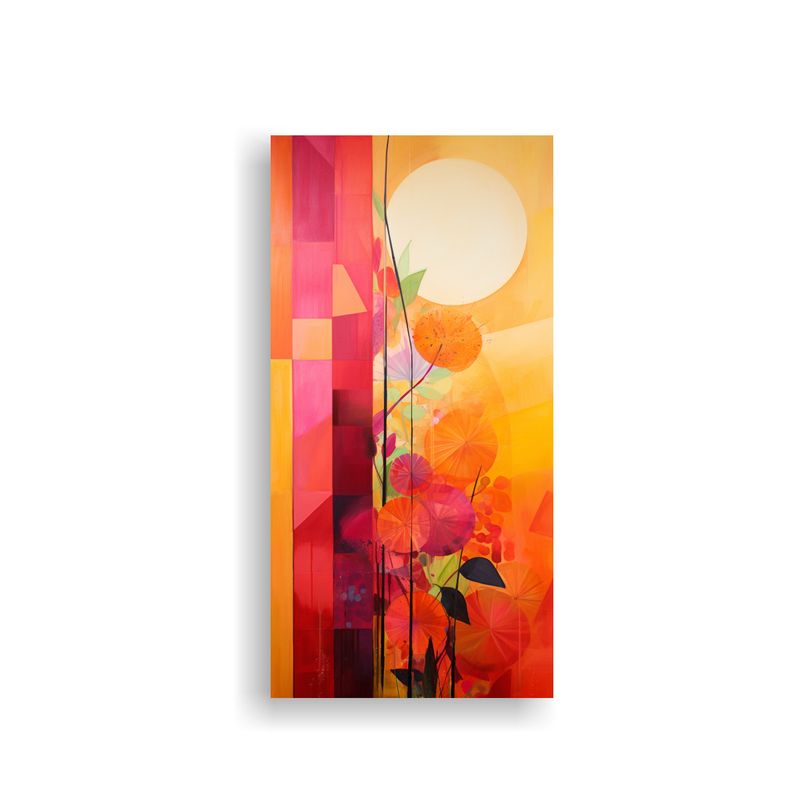 GENERICO - Cuadro Modernos Clásico Esencia Abstracta De Una 20x40 Cm