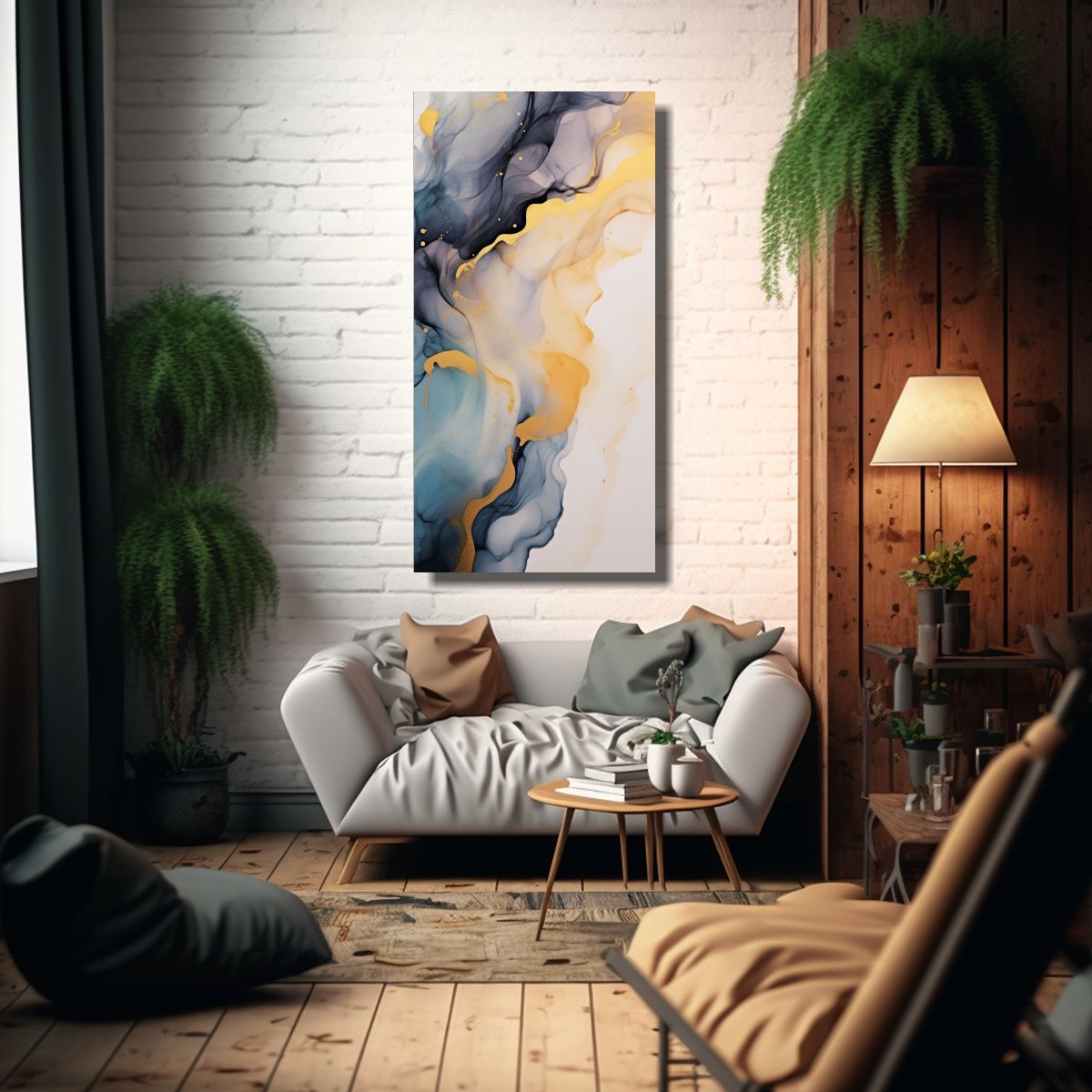 GENERICO - Pintura Decorativa Con Suavidad Similar A La 70x140 Cm