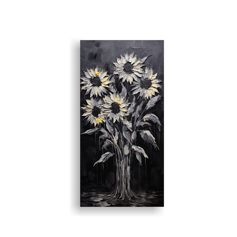 GENERICO - Cuadro Tela Sublimada Dormitorio Pintura En 70x140 Cm