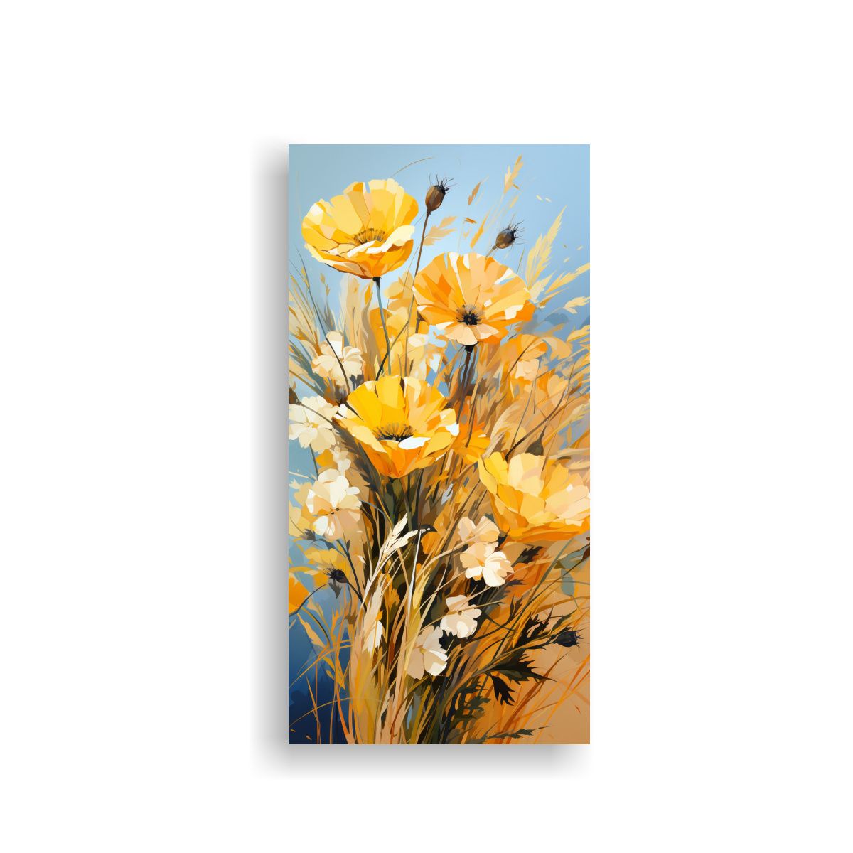 GENERICO - Cuadro Fotografía Fantasía Granos De Centeno En 40x80 Cm