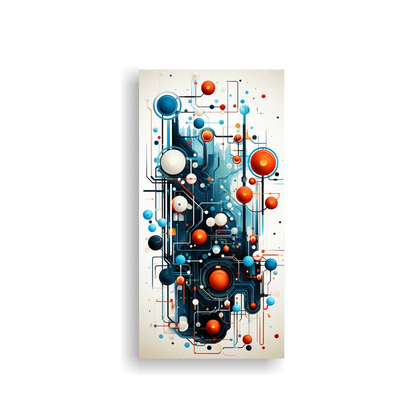 GENERICO - Creación De Un Motivo Central De Pinturas De 70x140 Cm