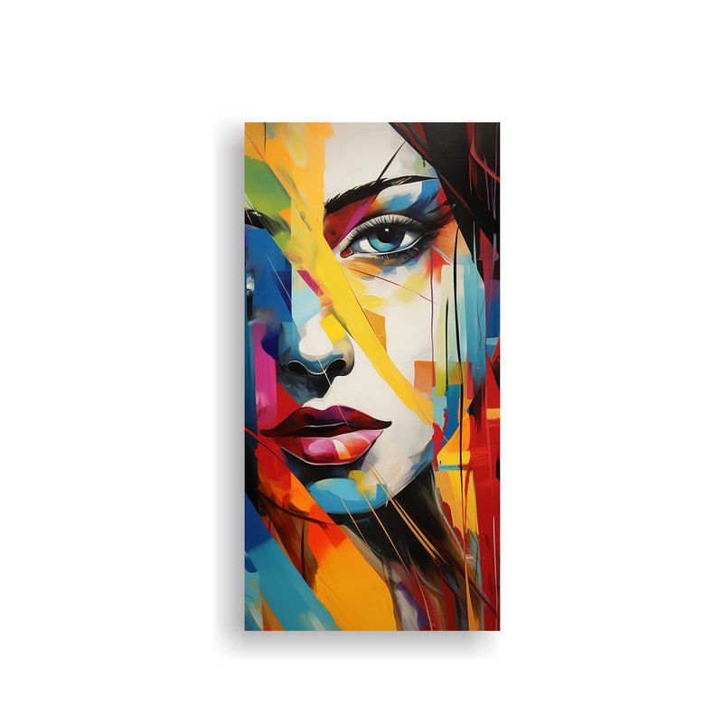 GENERICO - Cuadros Abstractos Minimalistas Con Manchas De 50x100 Cm