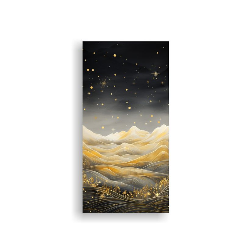 GENERICO - Pintura Decorativa De Paisaje De Montaña Con 80x160 Cm