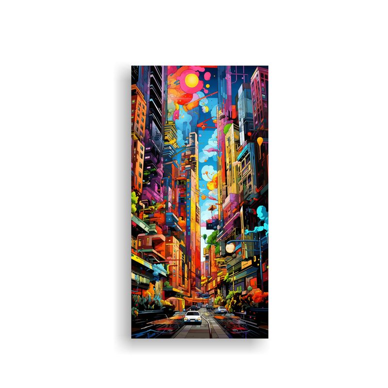 GENERICO - Pintura Decorativa De Lienzo Con Armonía 60x120 Cm