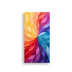 GENERICO - Pinturas Decorativas Vibrantes Y Diversas Con 20x40 Cm