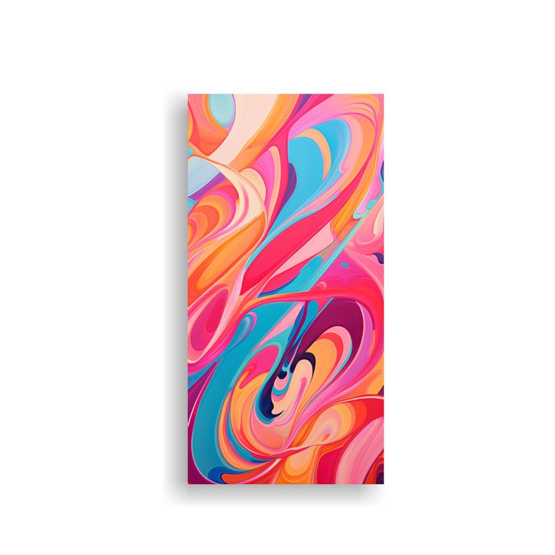 GENERICO - Pinturas Decorativas De Lienzo Con Patrones 40x80 Cm