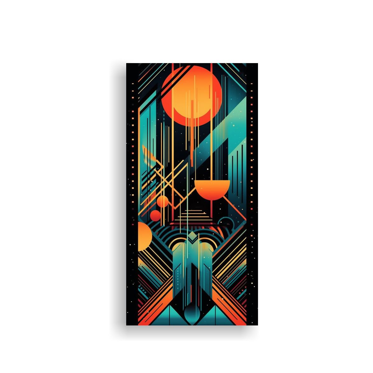 GENERICO - Arte Tela Canvas Fantasía Sumérgete En El 40x80 Cm.