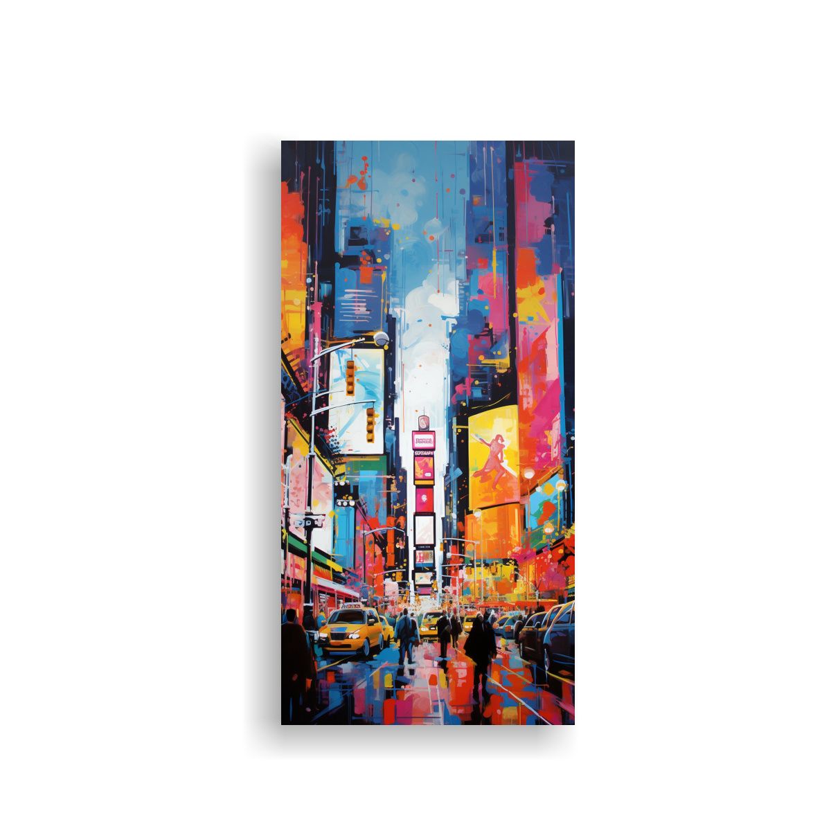 GENERICO - Pintura Decorativa Armonía Cromática Ritmo 20x40 Cm