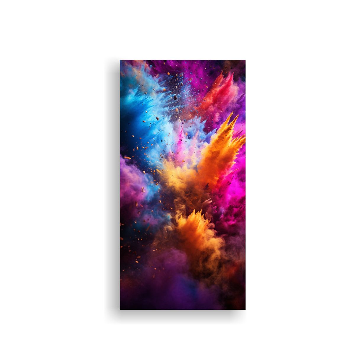 GENERICO - Pintura Decorativa Abstracta En Bastidor Con 60x120 Cm