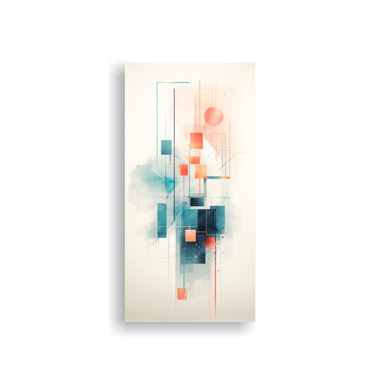 GENERICO - Pinturas Decorativas Abstractas Generativas Con 30x60 Cm