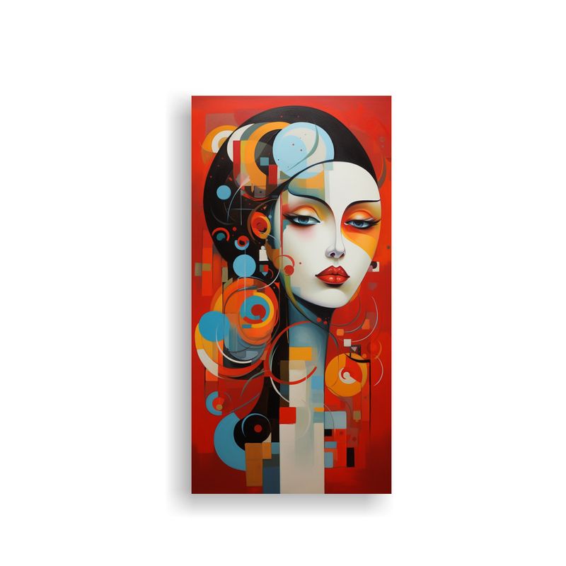 GENERICO - Cuadros Abstractos Y Figurativos De Lienzo 80x160 Cm