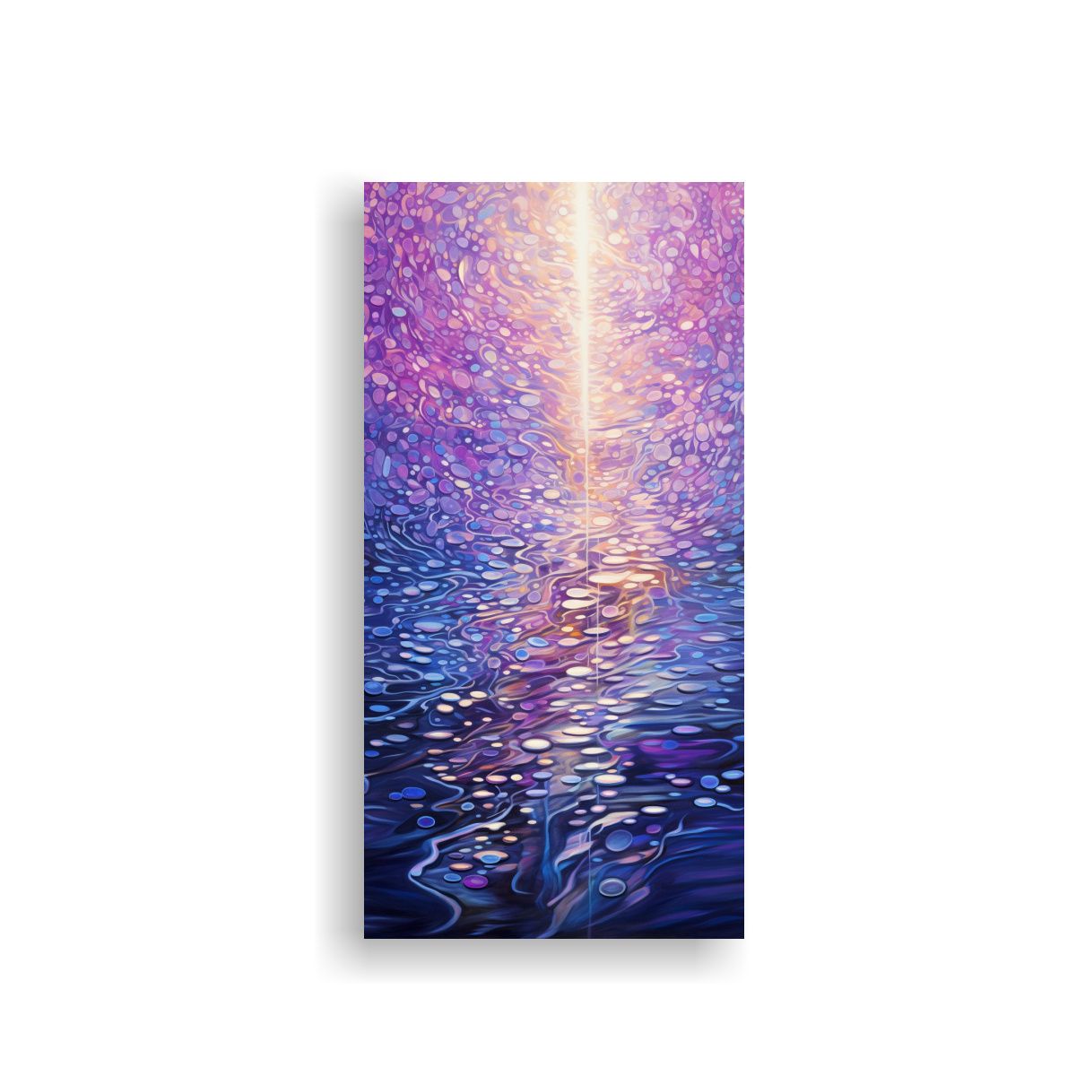 GENERICO - Tela En Bastidor Estilo Galería Con Puntos 30x60 Cm