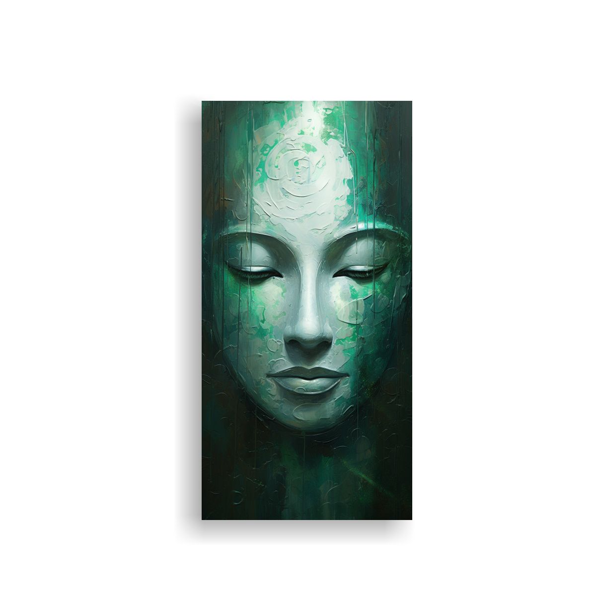 GENERICO - Cuadro Cuadro Equilibrio Buddha Estilo Abstracto 80x160 Cm.