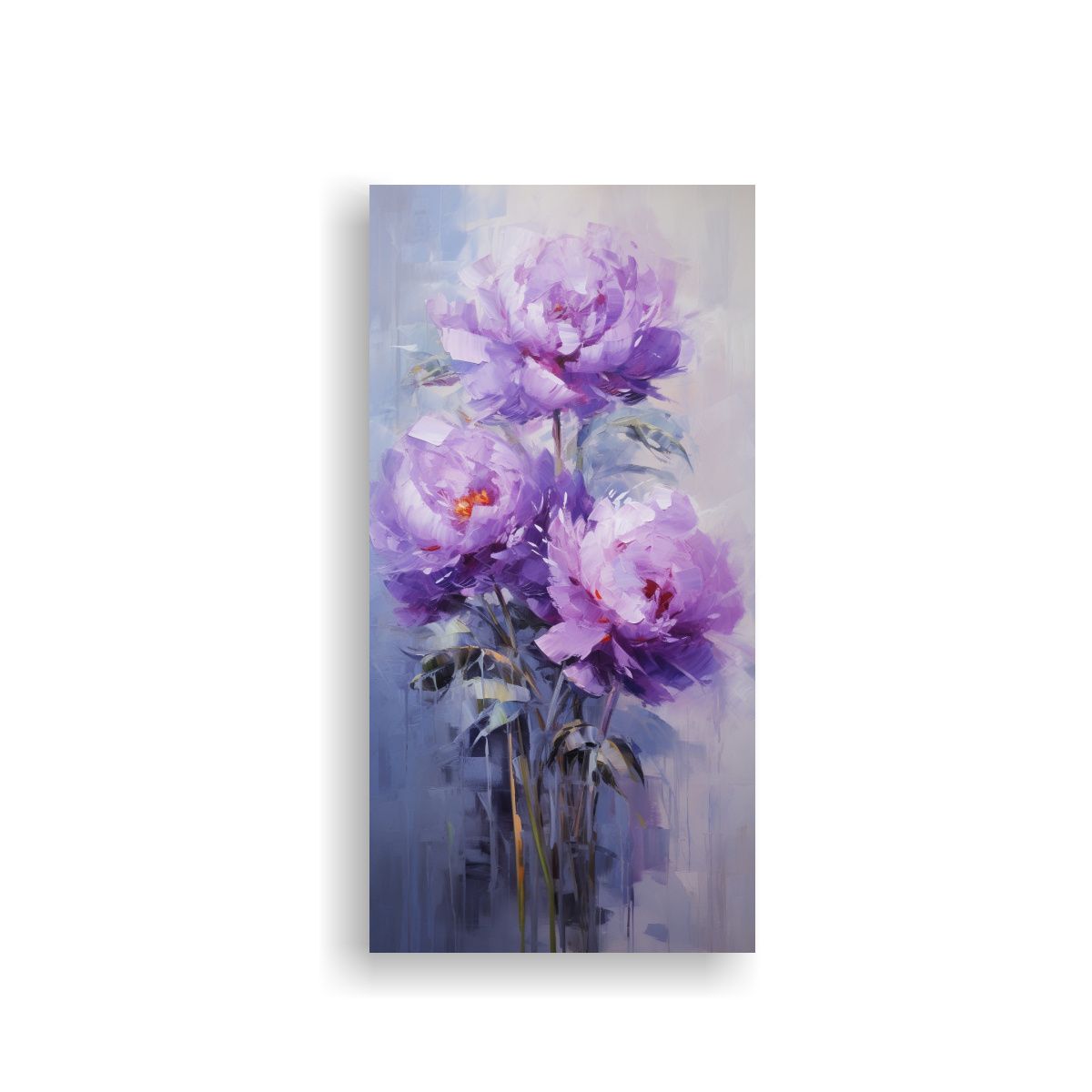 GENERICO - Tela En Bastidor Composicion Detalles Intrincados 40x80 Cm