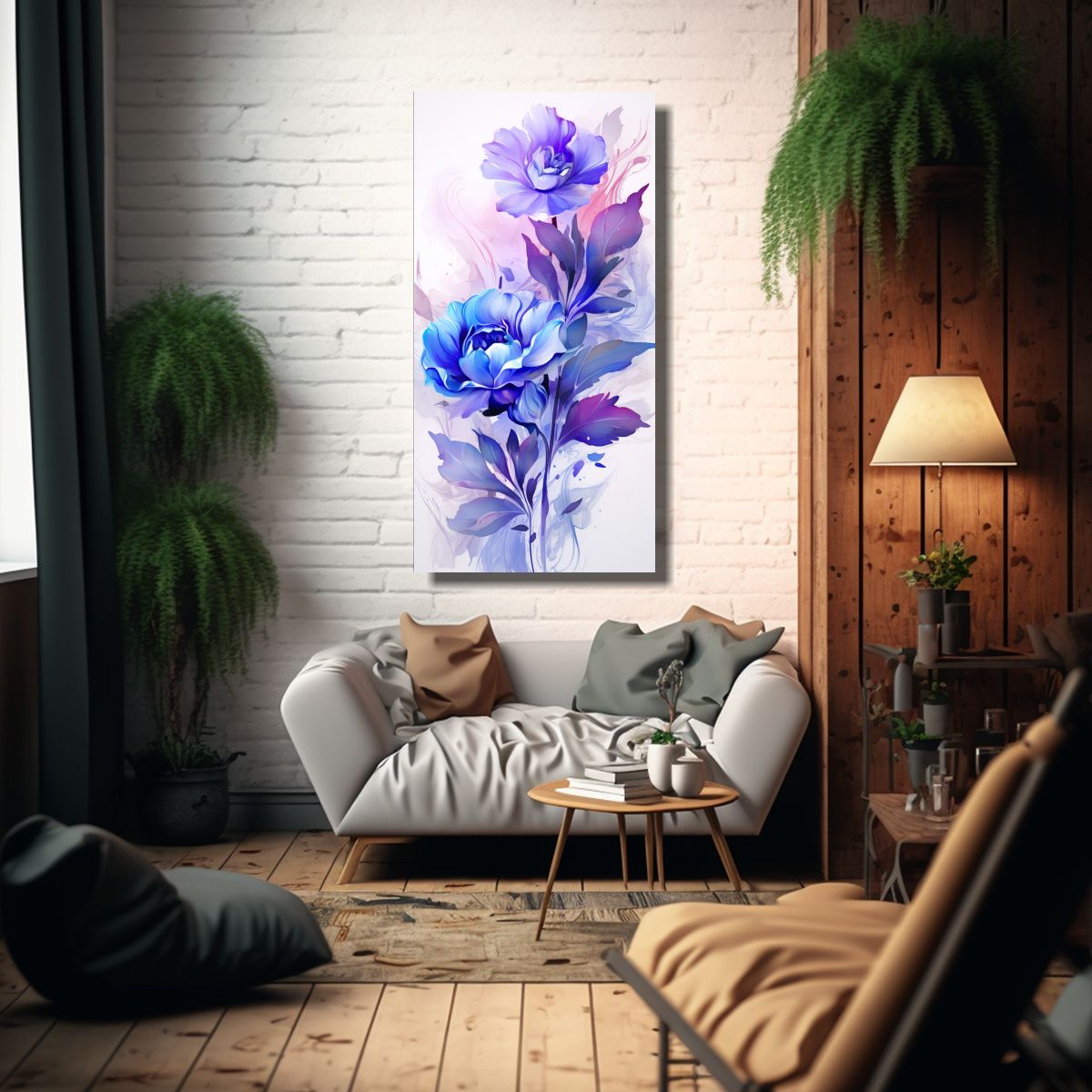 GENERICO - Pinturas Decorativas En Estilo Neonoir Con 40x80 Cm