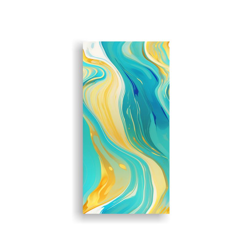 GENERICO - Pinturas Decorativas Con Forma Elíptica Fluida 50x100 Cm