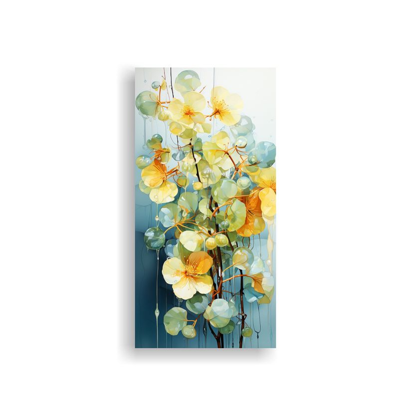 GENERICO - Lienzo Movimiento Naturaleza Viva A Linden 30x60 Cm