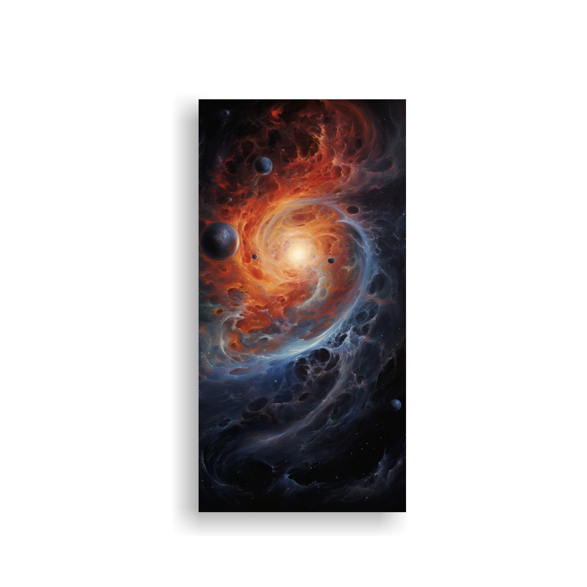 GENERICO - Pintura Decorativa Abstracta Multicolor Del 50x100 Cm